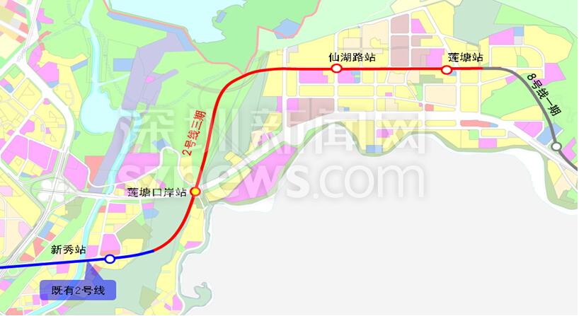 深圳地鐵2號(hào)線東延段（站點(diǎn)、線路圖、開通時(shí)間、最新消息）